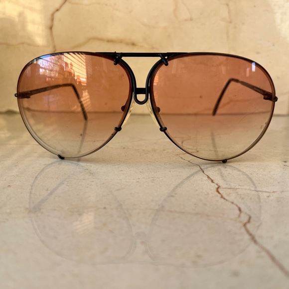 Vintage Porsche by Carrera Men's Aviator Sunglasses